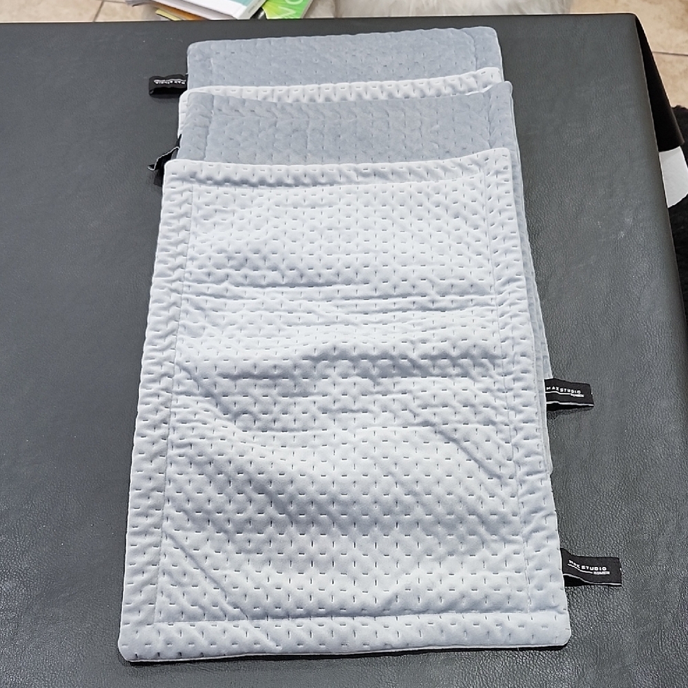 MAX STUDIO QUILTED VELVET PLACEMATS